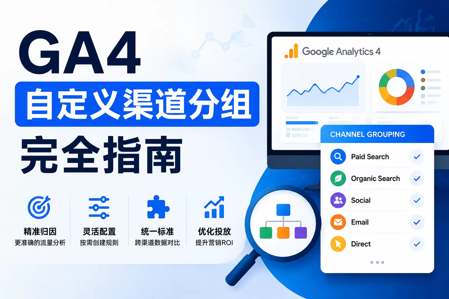 GA4 自定义渠道分组完全指南