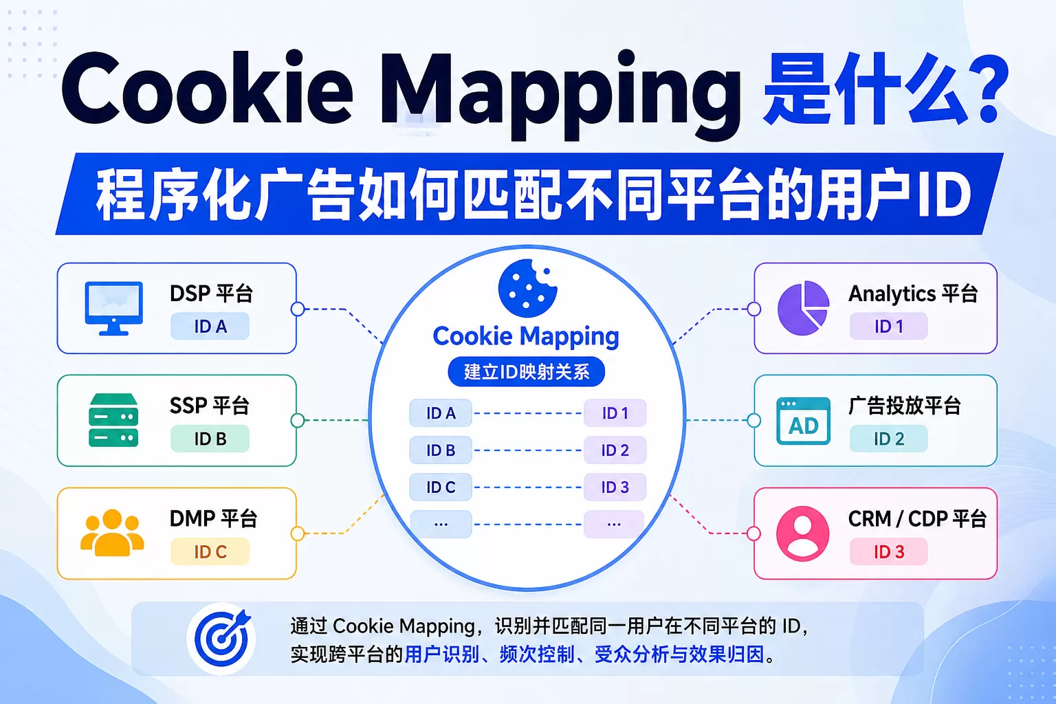 Cookie Mapping 是什么？程序化广告如何匹配不同平台的用户ID