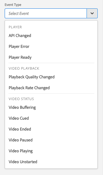 Adobe Launch上做视频跟踪——YouTube Playback