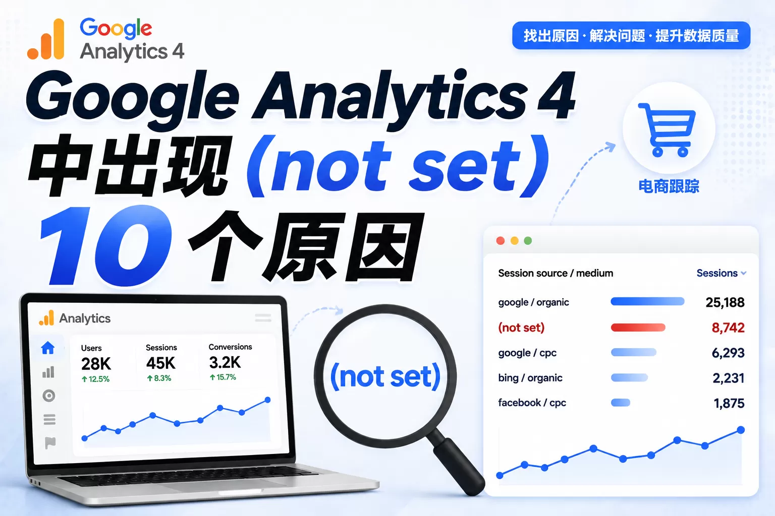 Google Analytics 4中出现(not set)的10个原因