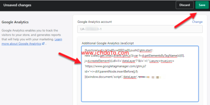 Shopify布署Google Analytics 4 电子商务